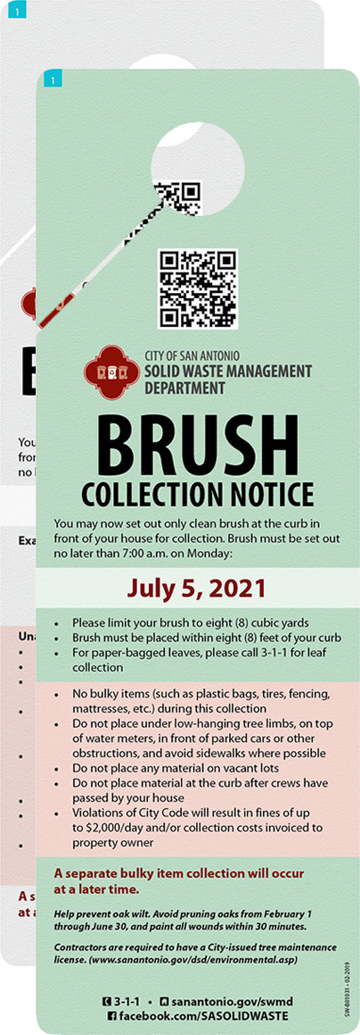 Brush and Bulky Item Collection